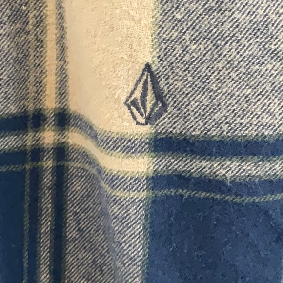 Mens Volcom Flannel-Modern Fit - Picture 3 of 3